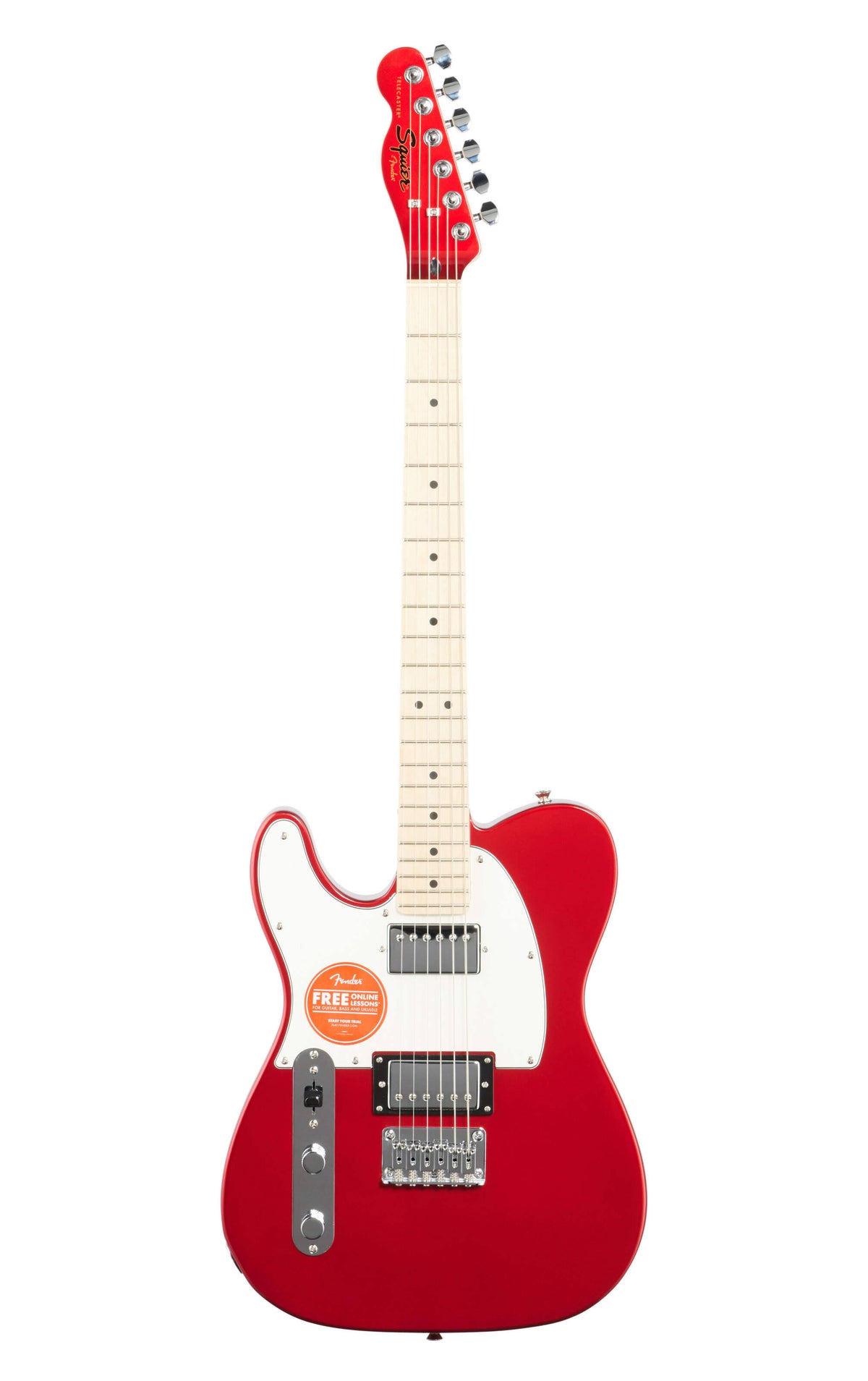 Left-Handed Dark Metallic Red Telecaster C8468