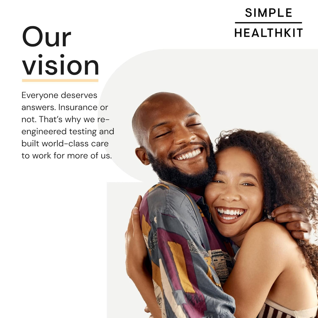 STD Test Kit for Chlamydia, Gonorrhea, and Trichomoniasis W3637