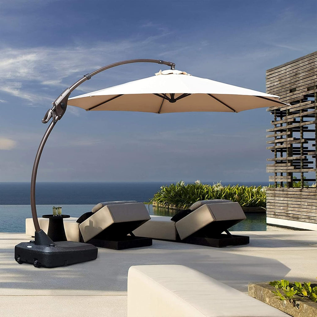 11 FT Aluminum Offset Cantilever Umbrella V584