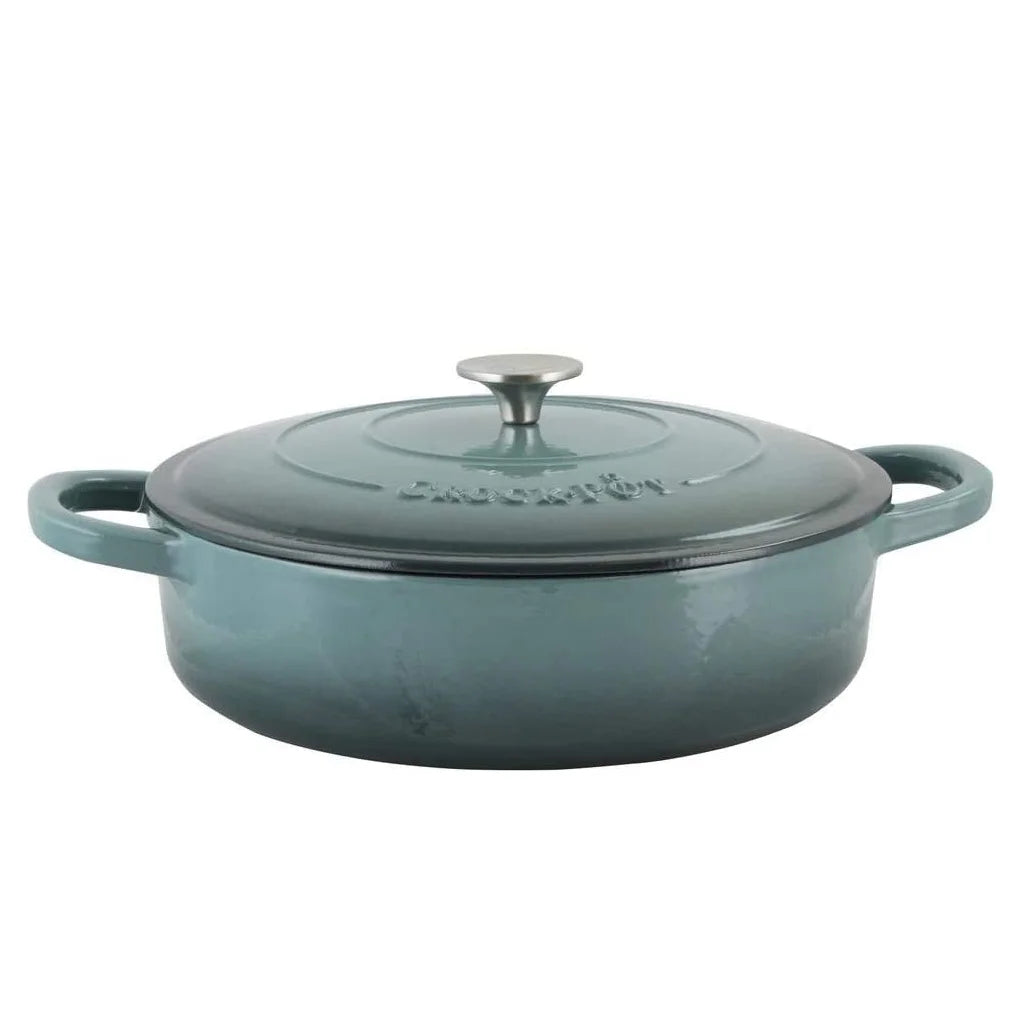 5QT Enameled Cast Iron Braiser with Lid C140142
