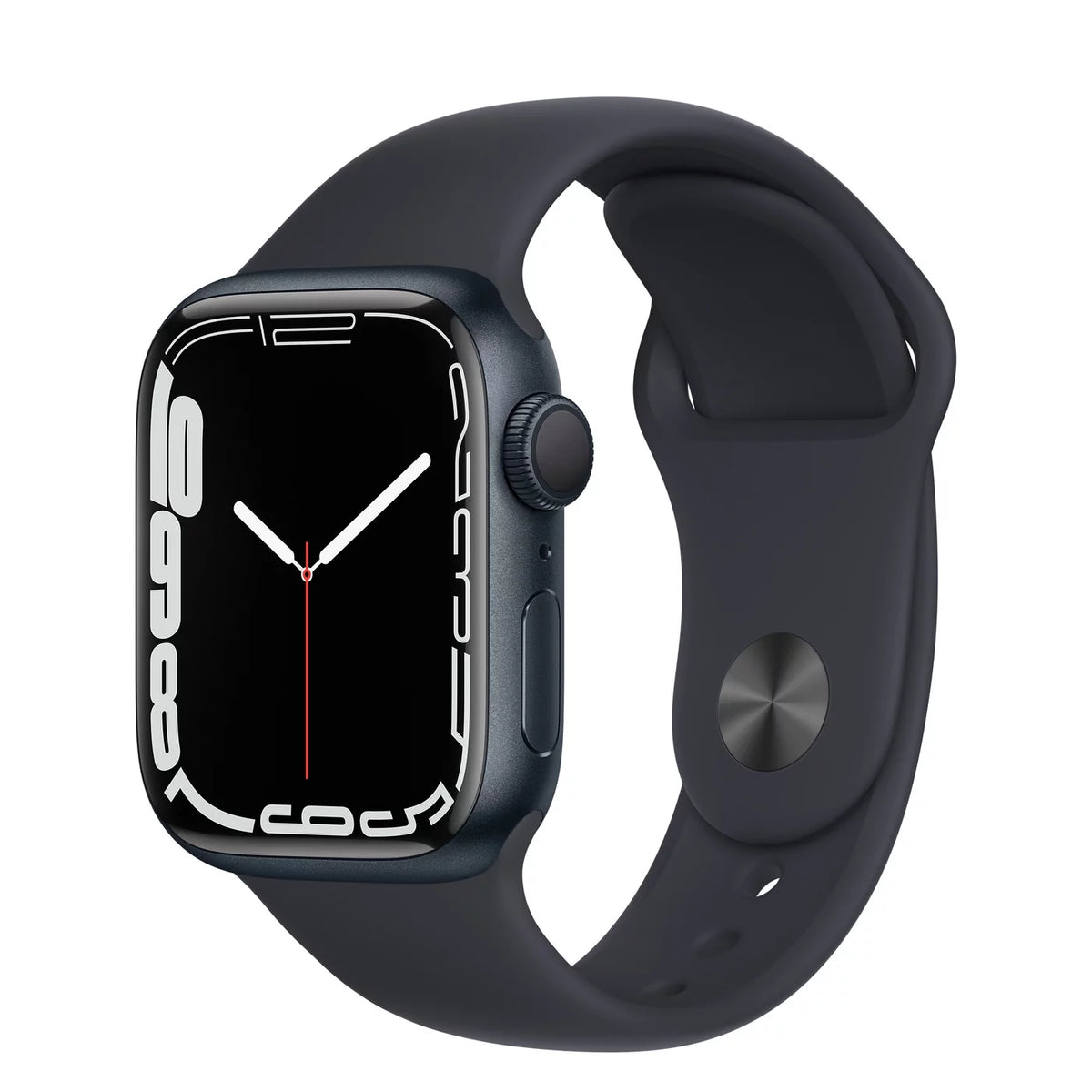 Space Gray Aluminum 41 mm GPS Apple Watch with Black Sport Band G2959
