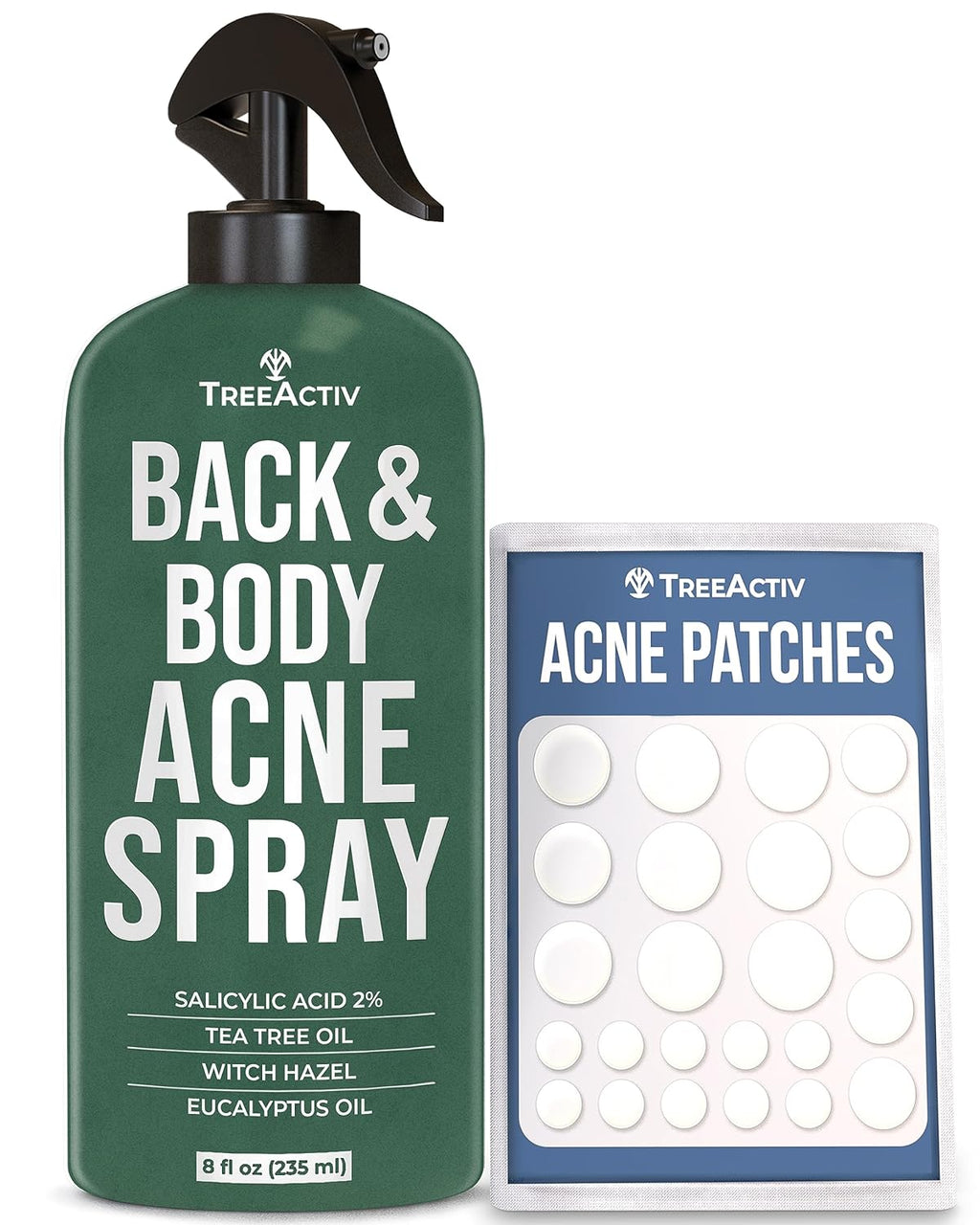8 fl oz 2% Salicylic Acid Body Acne Treatment Spray E204
