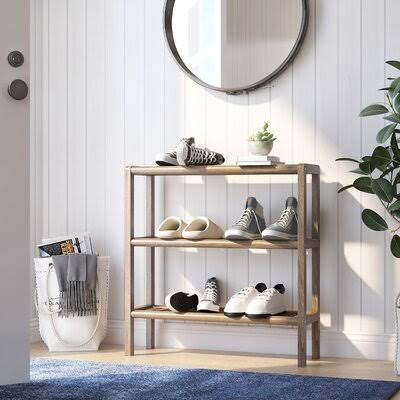 Red 29 inch Etagere Bookcase K457719