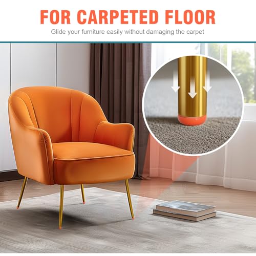 24 PCS 3M Adhesive Furniture Sliders Y434