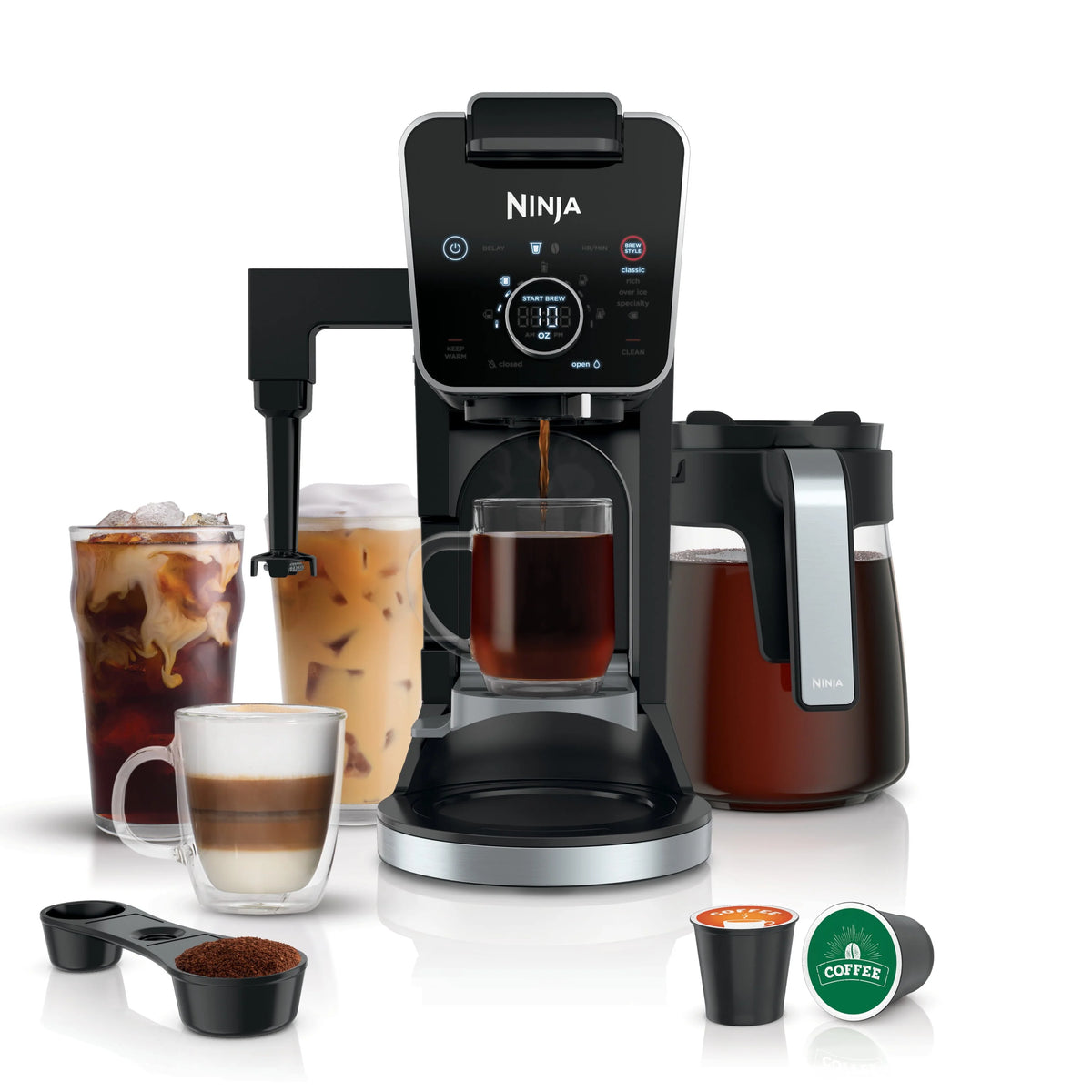 12-Cup Glass Carafe Coffee Maker U6247