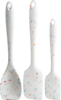 Set of 3 Patterned Silicone Spatulas N85739