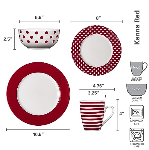 16-Piece Porcelain Dinnerware Set Z221740