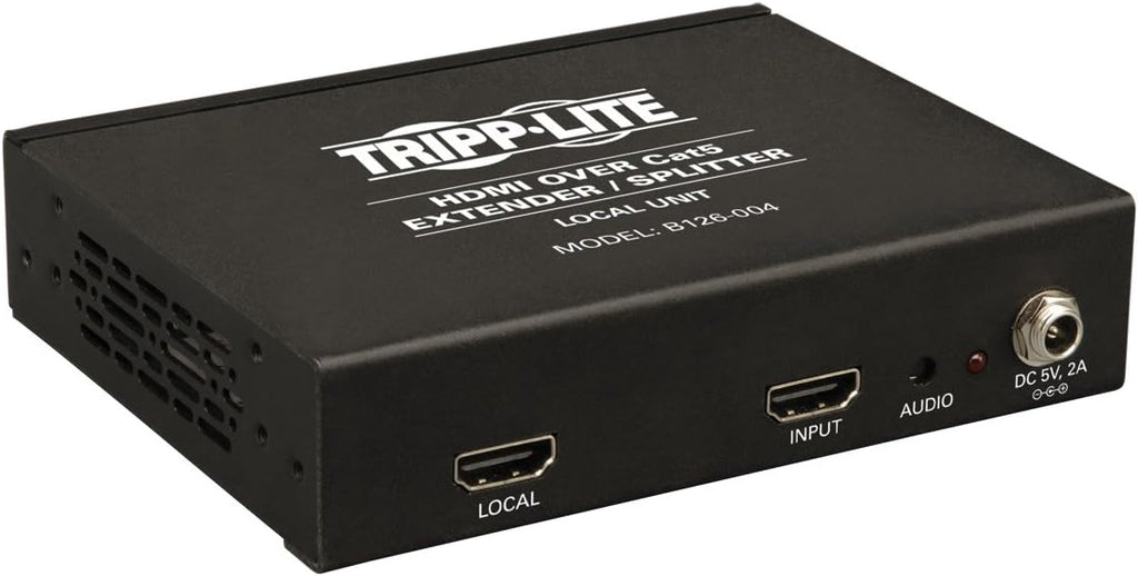 4x4 HDMI Over Cat5 Cat6 Matrix Splitter Switch Black F171