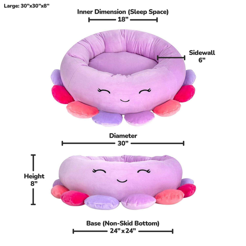 Squishmallows Octopus Pet Bed J686559