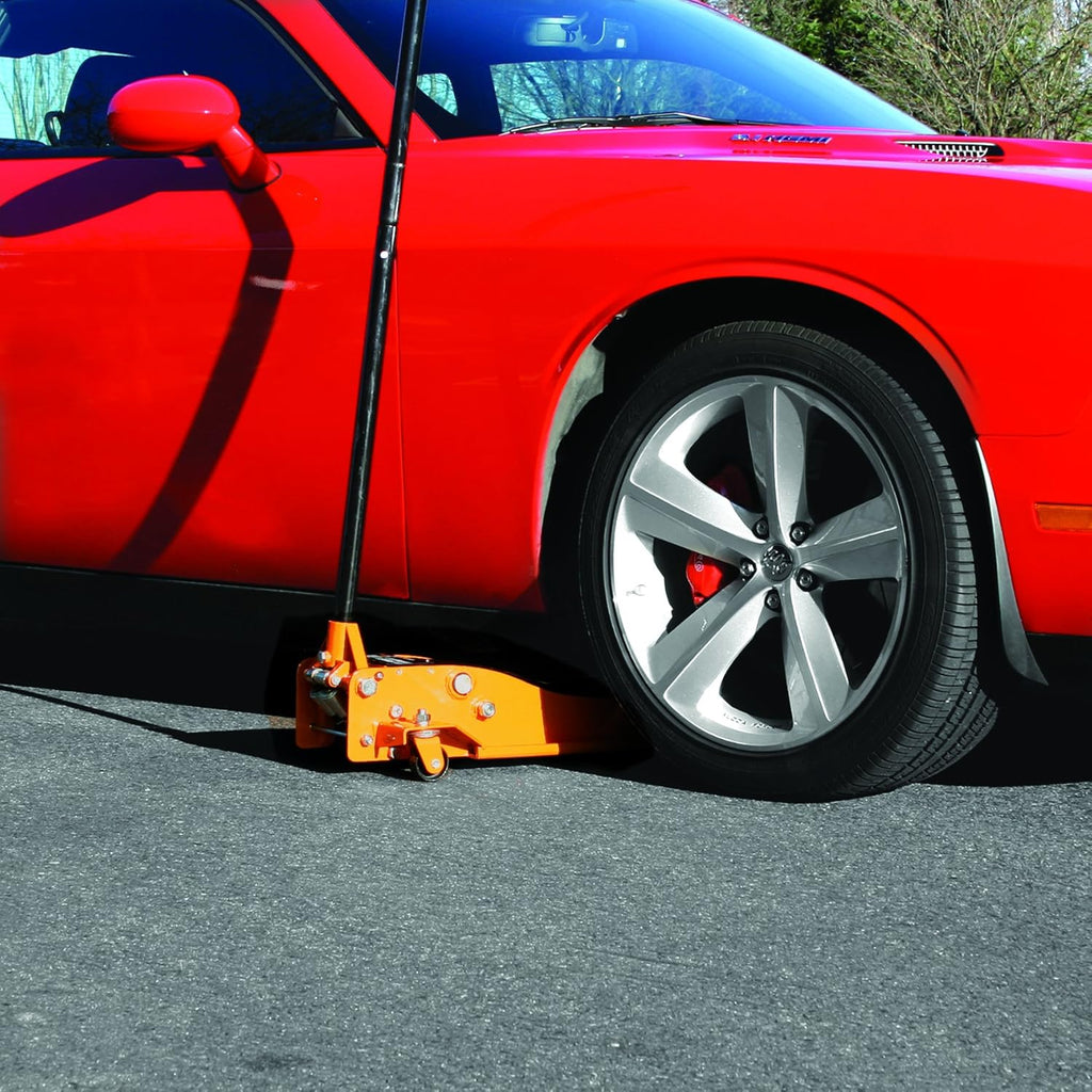 3.5-Ton Low-Profile Swiveling Floor Jack O41873