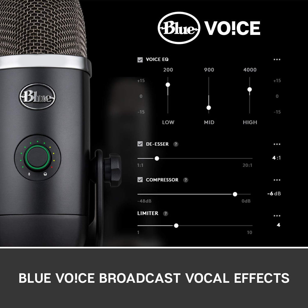 Condenser USB Microphone with LED Lighting V197
