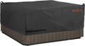 Black 76 inch Square Outdoor Hot Tub Cover V974173