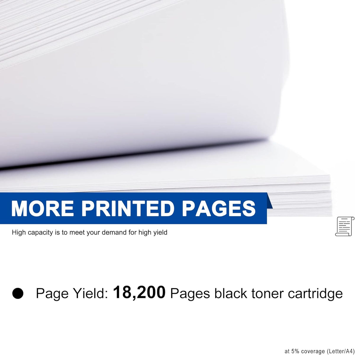 Black High Yield Toner Cartridge 2 Pack V2843