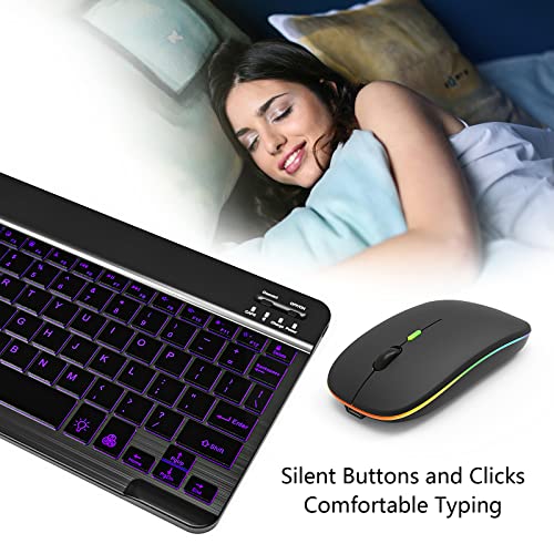 Black Bluetooth Keyboard and Mouse Combo P331461