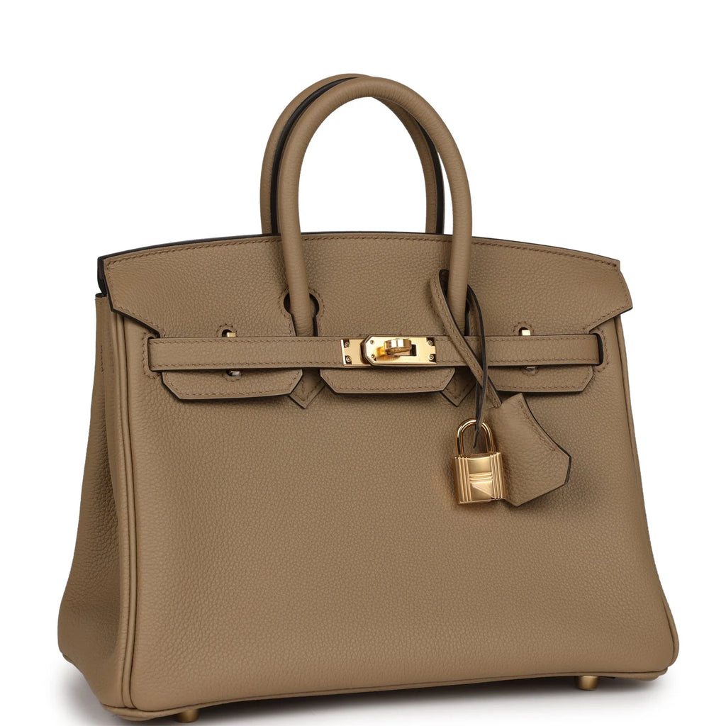 Beige Togo Leather Handbag U211046