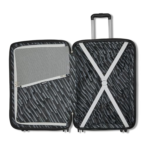Black 3 Piece Hardshell Spinner Luggage Set H3431