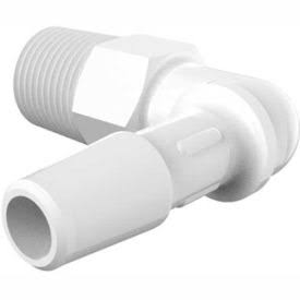 1/8-28 BSP to 5/16 Barbed Elbow, High Density Polyethylene T75128