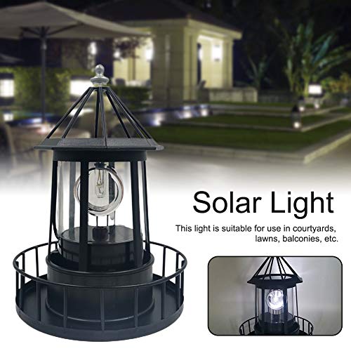 IP65 Waterproof Rotating Solar Lighthouse U172