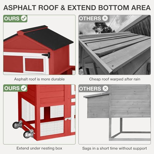 Grey Poultry Cage with Wheels, Nesting Box, Tray, and Roof O5961