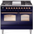 Blue Dual Fuel Propane Gas Range S13401