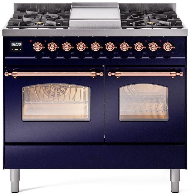 Blue Dual Fuel Propane Gas Range S13401