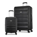 Black 3 Piece Hardshell Spinner Luggage Set H3431