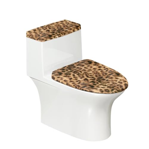 Red Christmas Toilet Seat Cover & Tank Cover Set 2Pcs A486124