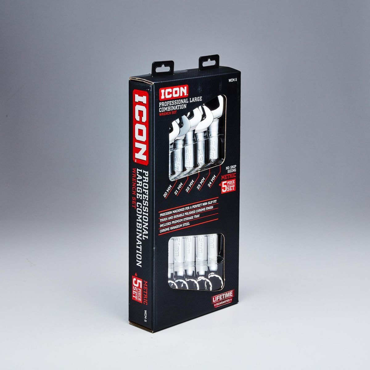 Metric Combination Wrench Set, 5 Piece W2508