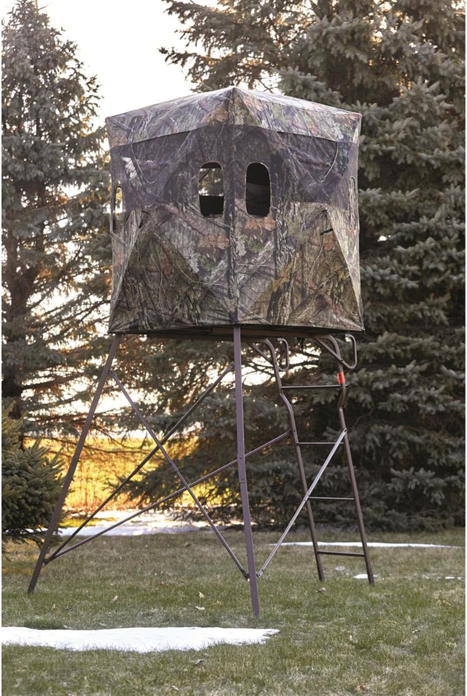 6 Foot 2-Man Elevated Hunting Tripod Stand U329