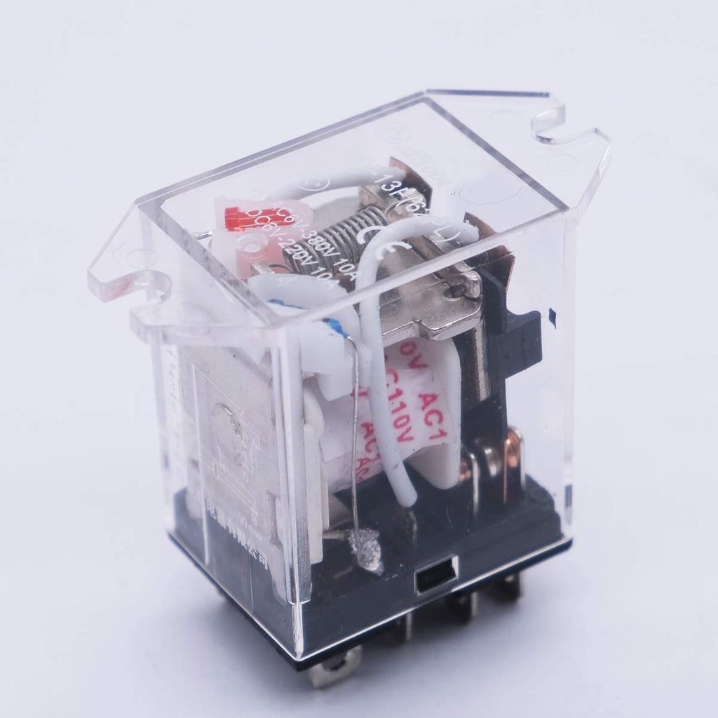 2pcs DC 24V 8 Pin 10A DPDT LED Indicator Electromagnetic Power Relay P13805