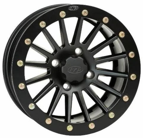 12x7 Black Bolt Wheel A461
