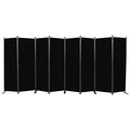 Black 4 Panel Folding Room Divider I15568