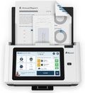 Document Scanner with LCD Touchscreen, Duplex Feeder, WiFi, Ethernet, USB (Renewed) F5713