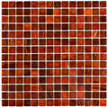 Red Glass Mosaic Tile W9286