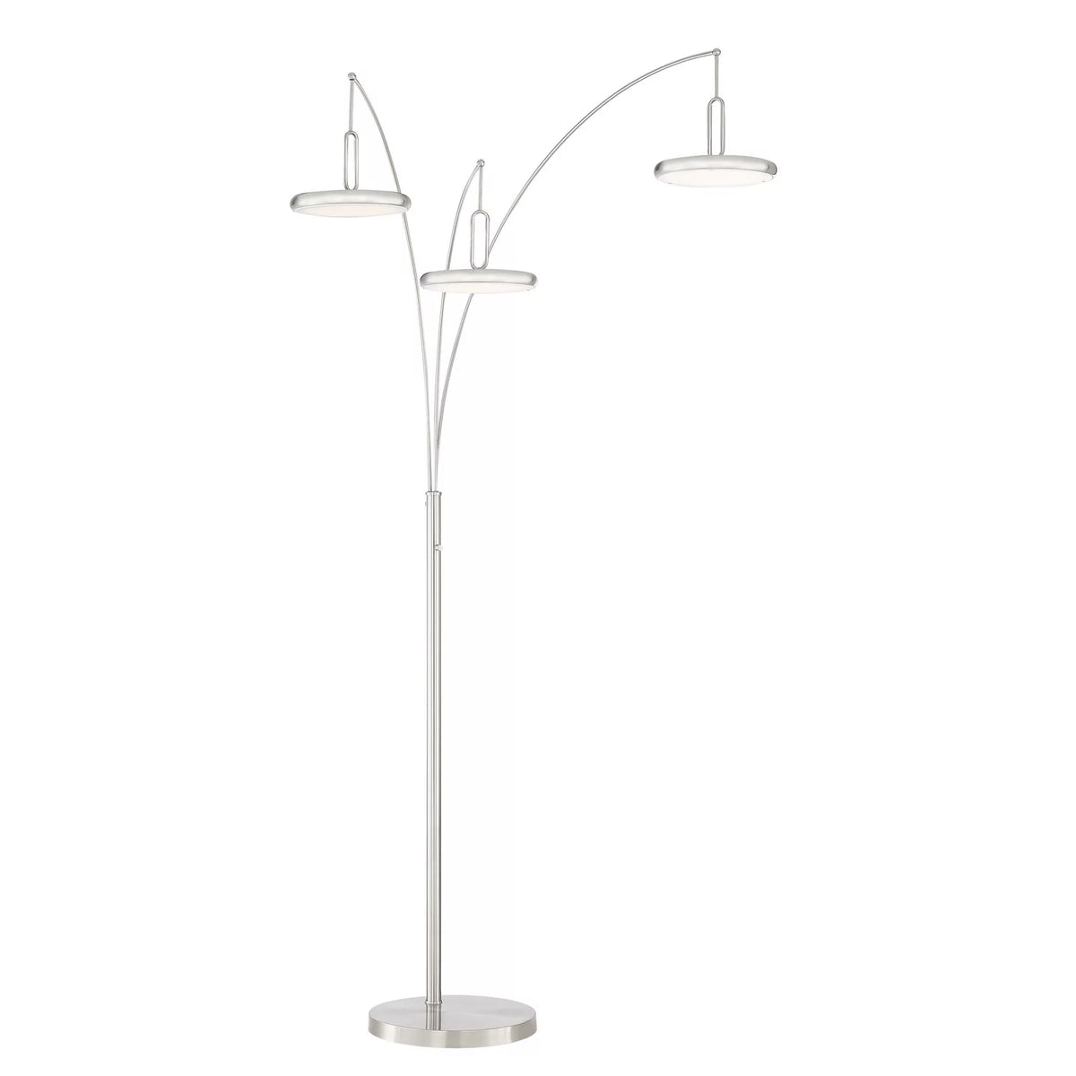 3 Light Integrated Led Tree Floor Lamp J116