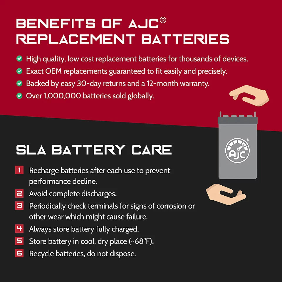 500VA 12V 35Ah UPS Battery O1629