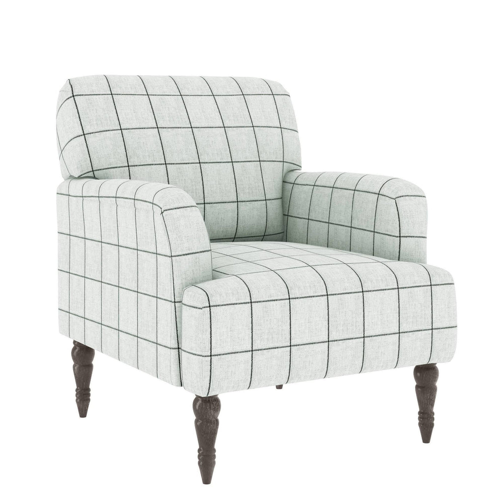 Black Polyester Blend Armchair Q550132