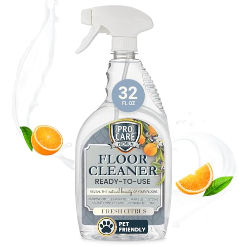Tile, Stone, Laminate, Vinyl & Natural Wood Floor Cleaner with Citrus Aroma - 1 Gal H37214