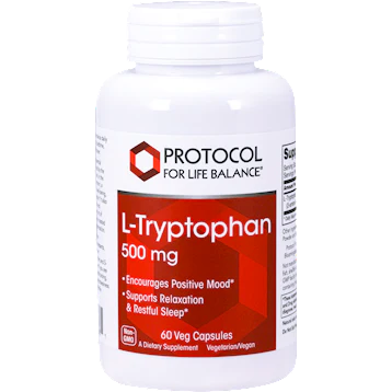 L-Tryptophan 500 mg 120 vcaps G13748