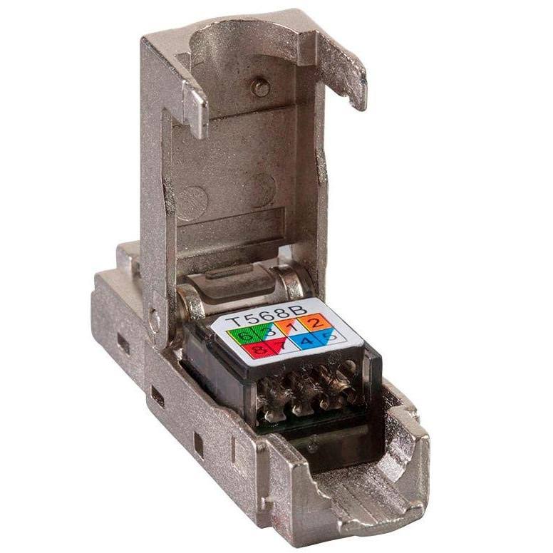 Cat7 Cat6a RJ-45 Shielded Modular Plug 10 Pack X45685