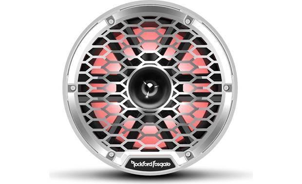 White Marine Speakers with Horn Tweeter Q87455