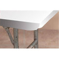 White Kwik-skirt with 30 inch x 96 inch White Cover, 10 per Case K4444