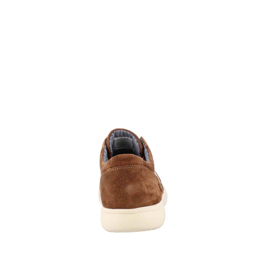 Dark Tan Men&s Tie Shoes G661
