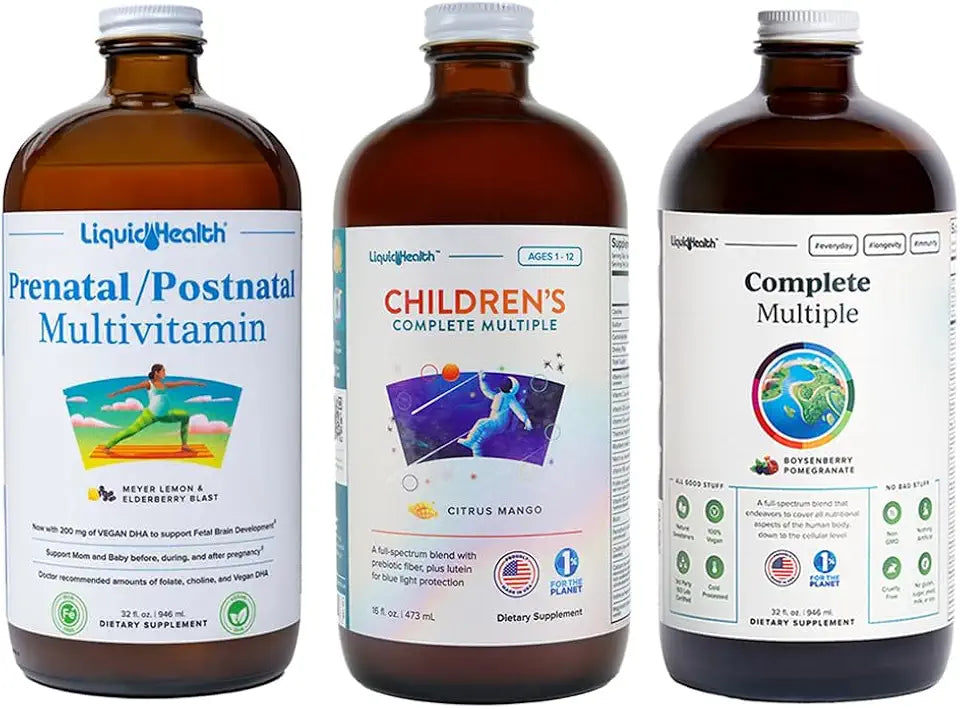 Prenatal Postnatal Multivitamin & Children's Multivitamin Bundle D971