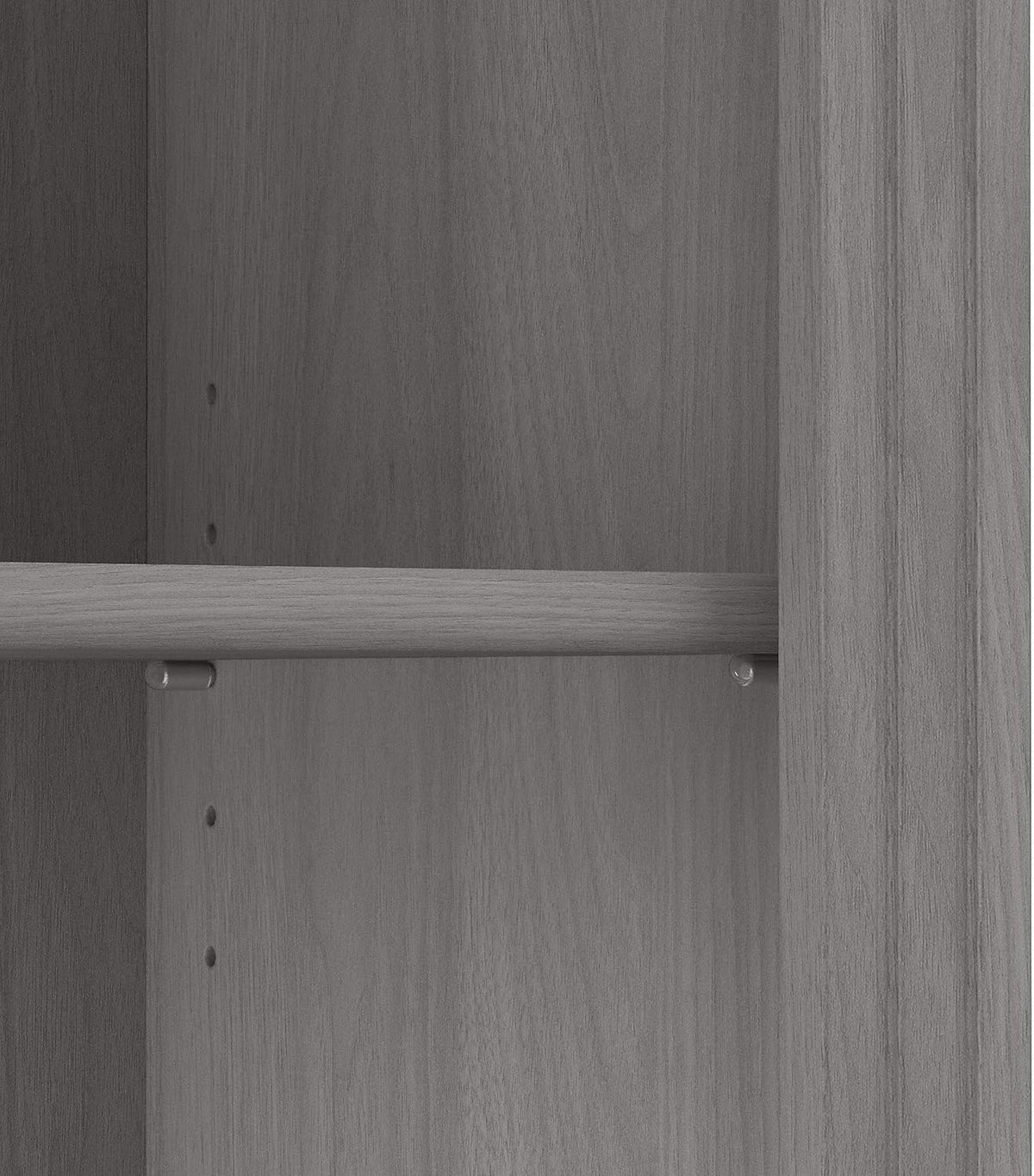 Modern Gray 5 Shelf Bookcase K83119