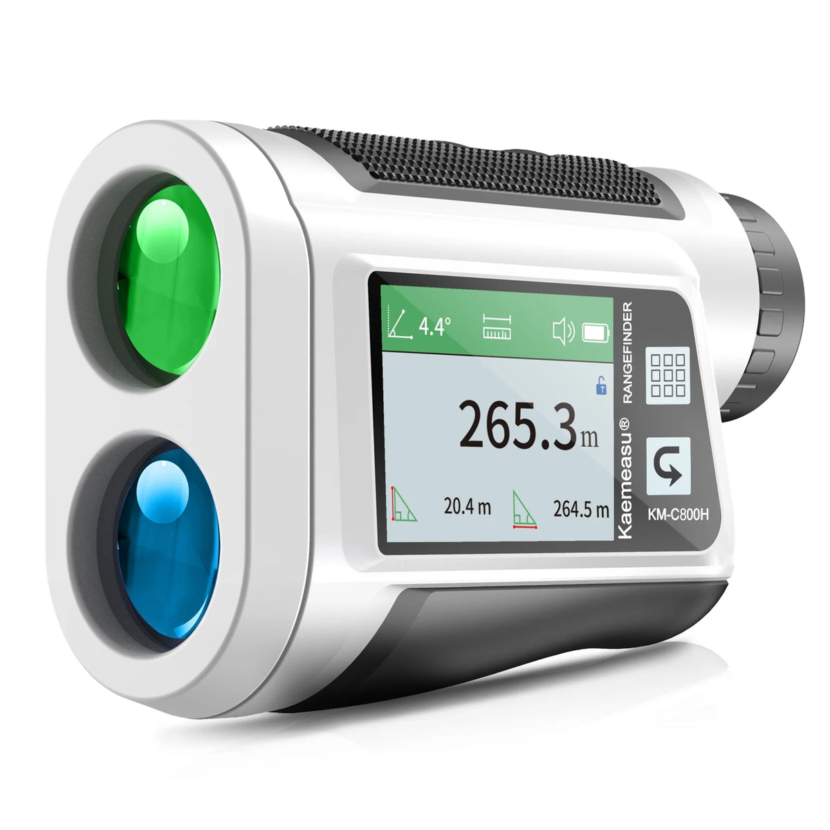 Rangefinder with LCD Touch Screen 6X Magnification 600M / 800M USB Rechargeable Distance Meter with Slope Function P1880