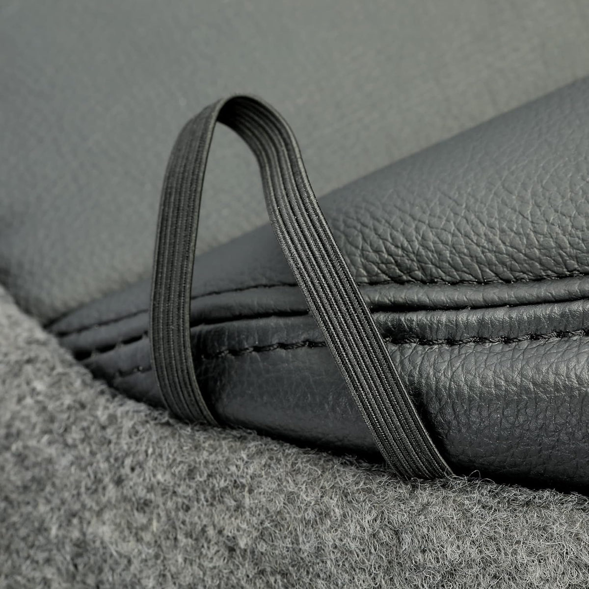 Black Cloth Seat Cover Pack of 2 W2526