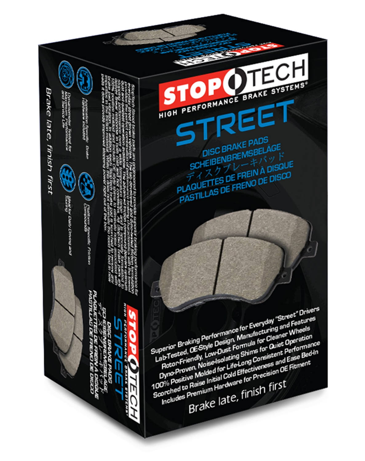 Street Brake Pads Y853