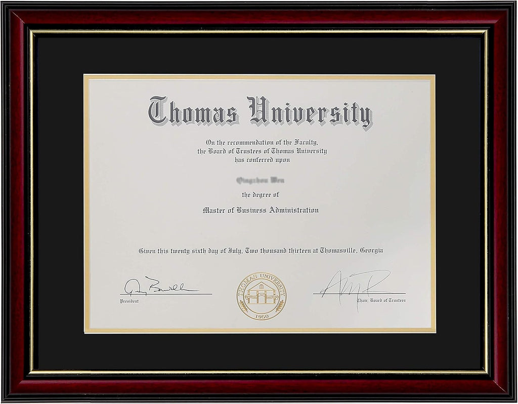 Diploma Frame Real Wood Glass Golden Rim 8.5x11 Inch with Mat 11x14 Inch Without Mat Double Mat Navy Blue Z246