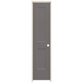 20 in. x 80 in. Left-Hand Solid Core Molded Composite MDF Single Prehung Interior Door J158698